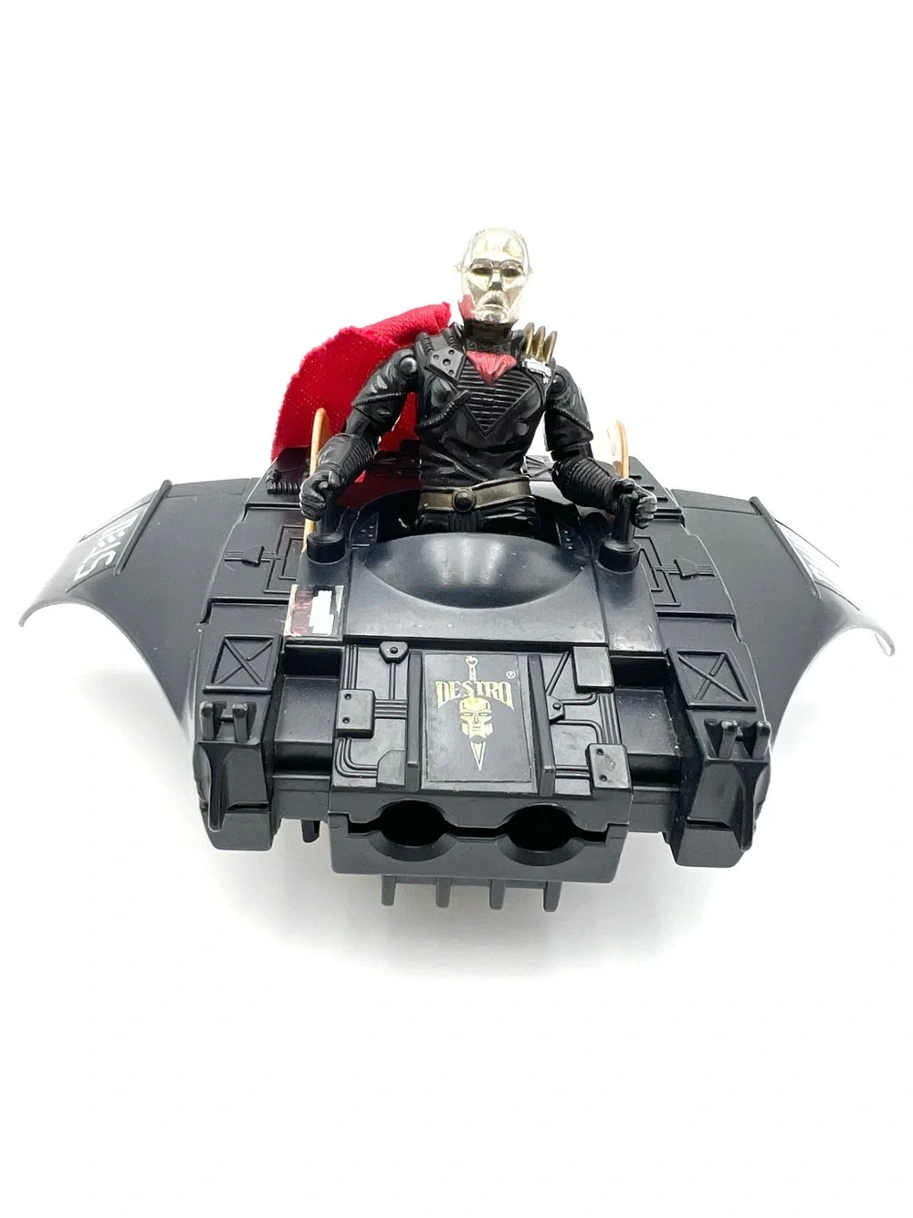 1988 GI JOE DESTROS DESPOILER VEHICLE WITH DESTRO ACTION FIGURE